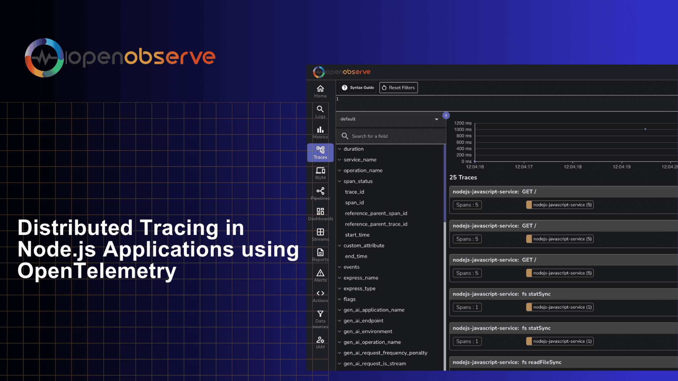 Distributed Tracing in Node.js Applications with OpenTelemetry