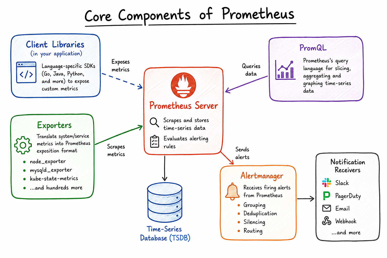 Core Components of Prometheus