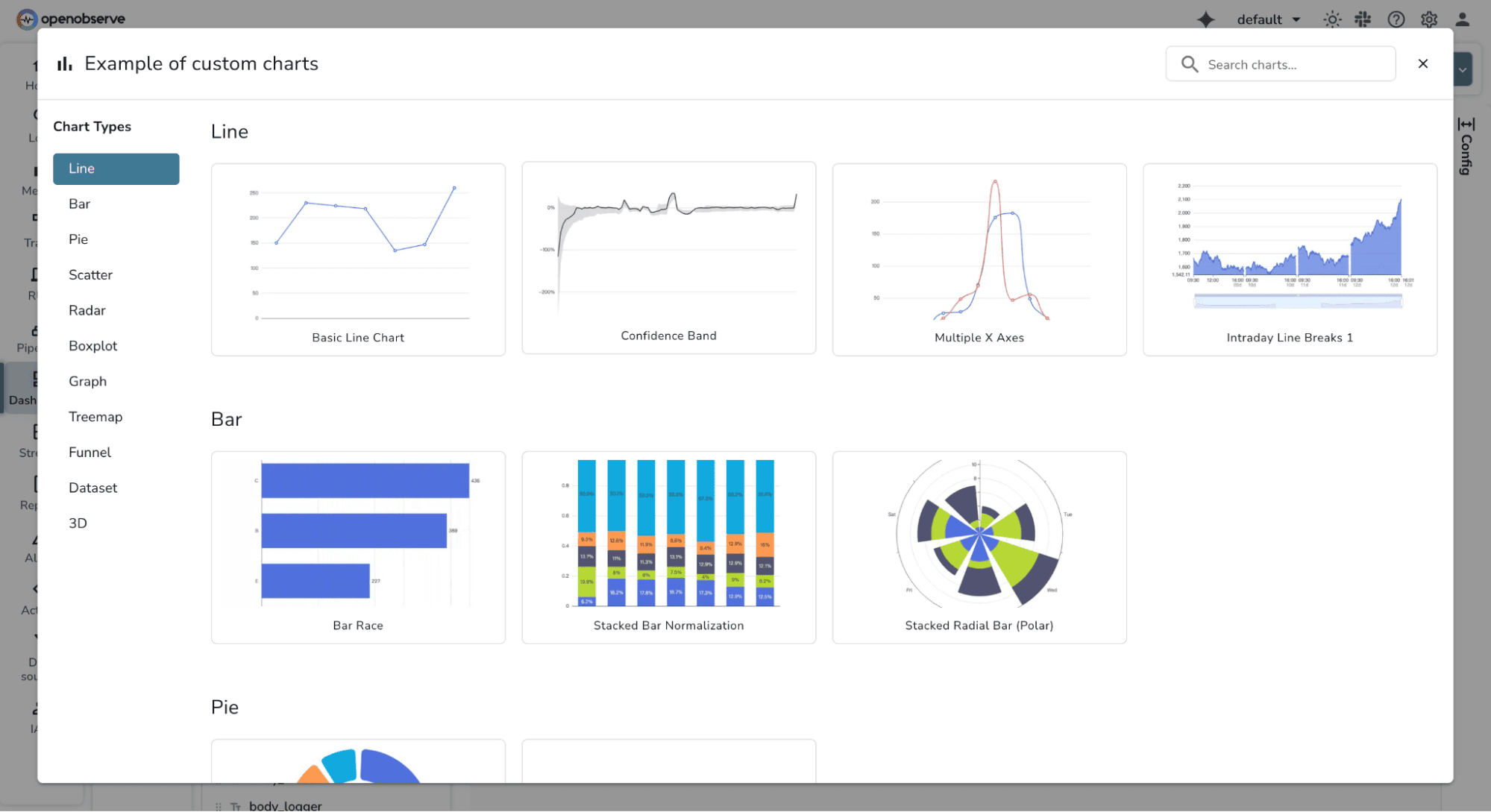 Browse templates by category
