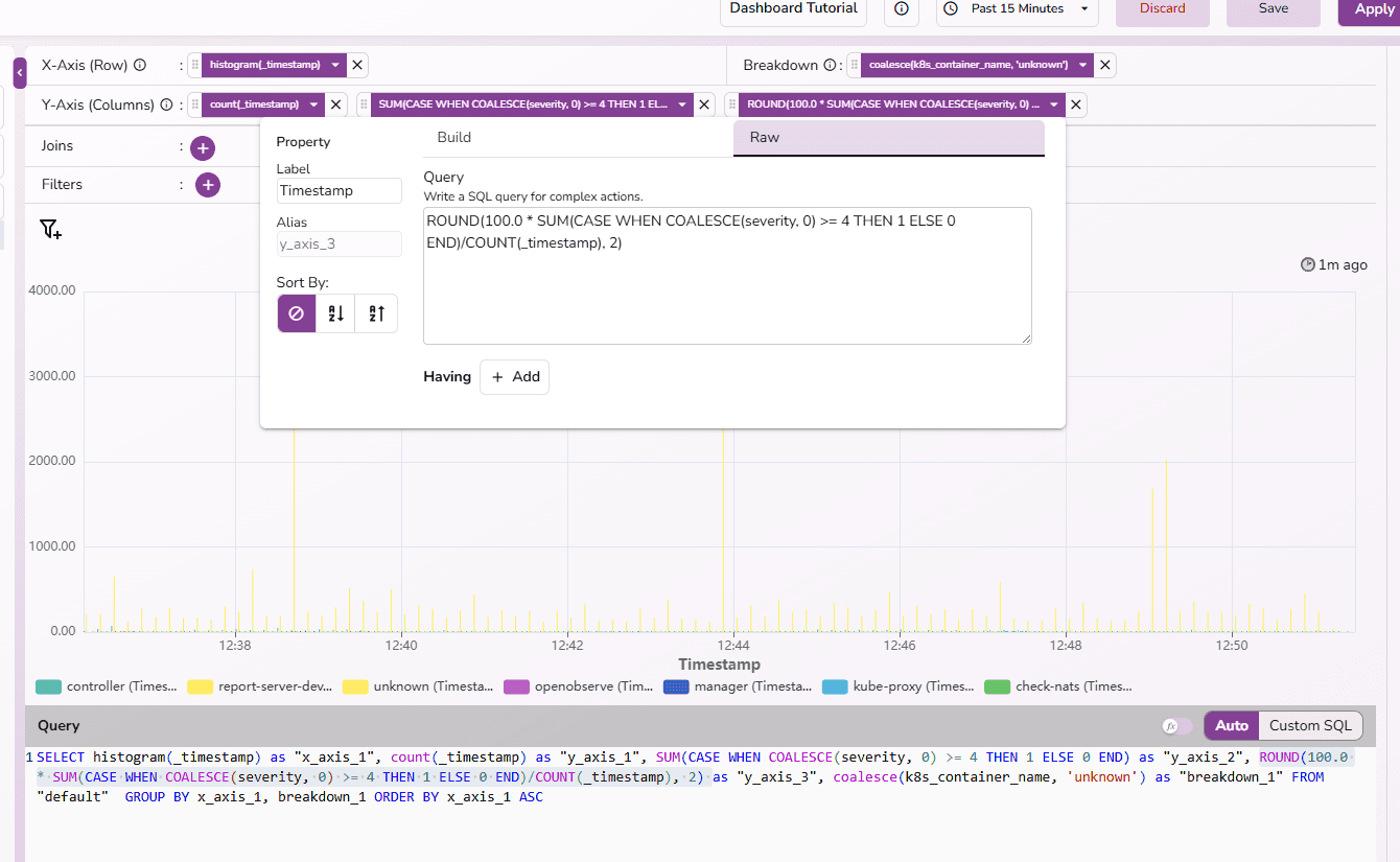 Nested Function Support Across Joined Data