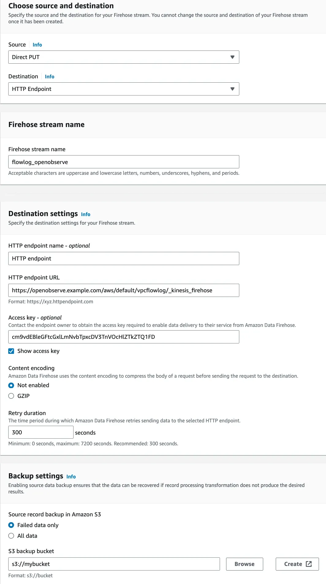 Amazon Data Firehose Delivery Stream