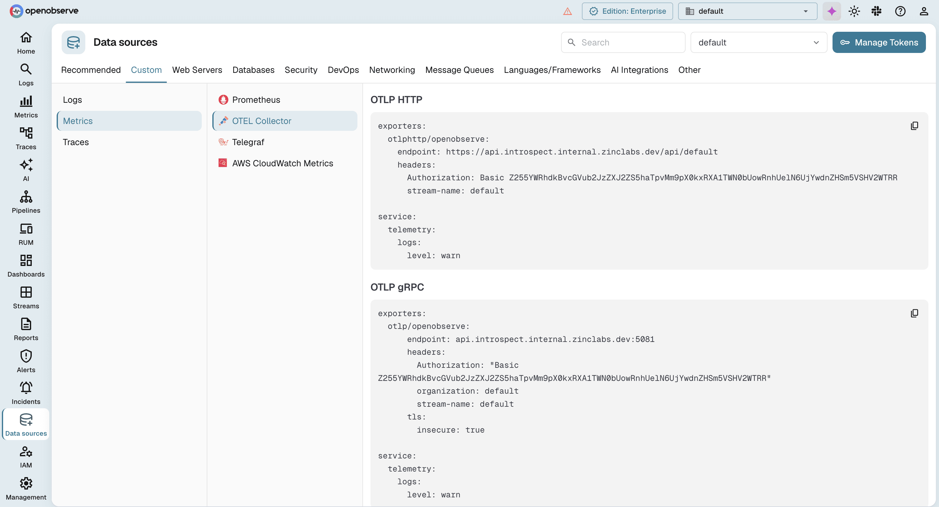 Metrics Collection & Analysis