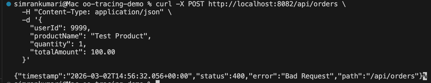 Generate Traces by Calling the APIs