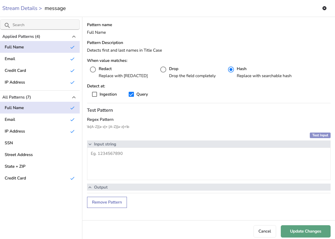 config-hash-pattern-query-time