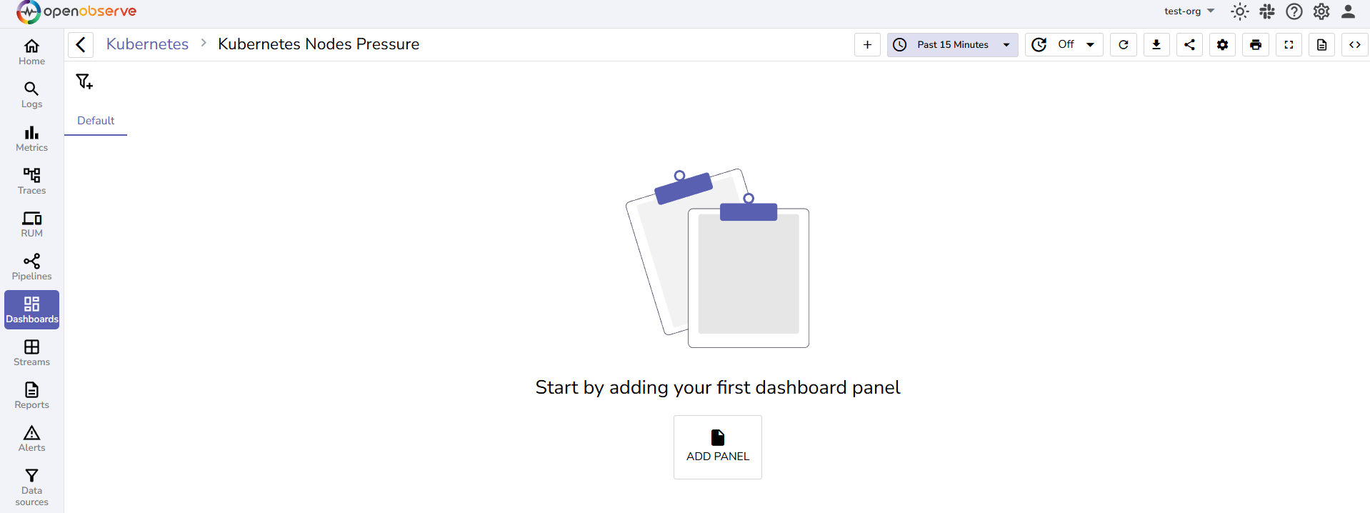 add panels