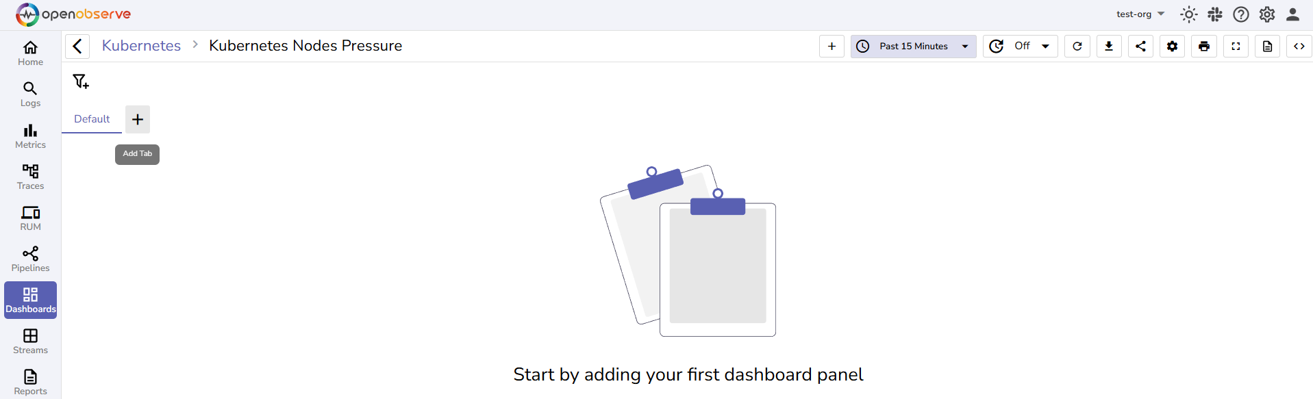 create new tabs