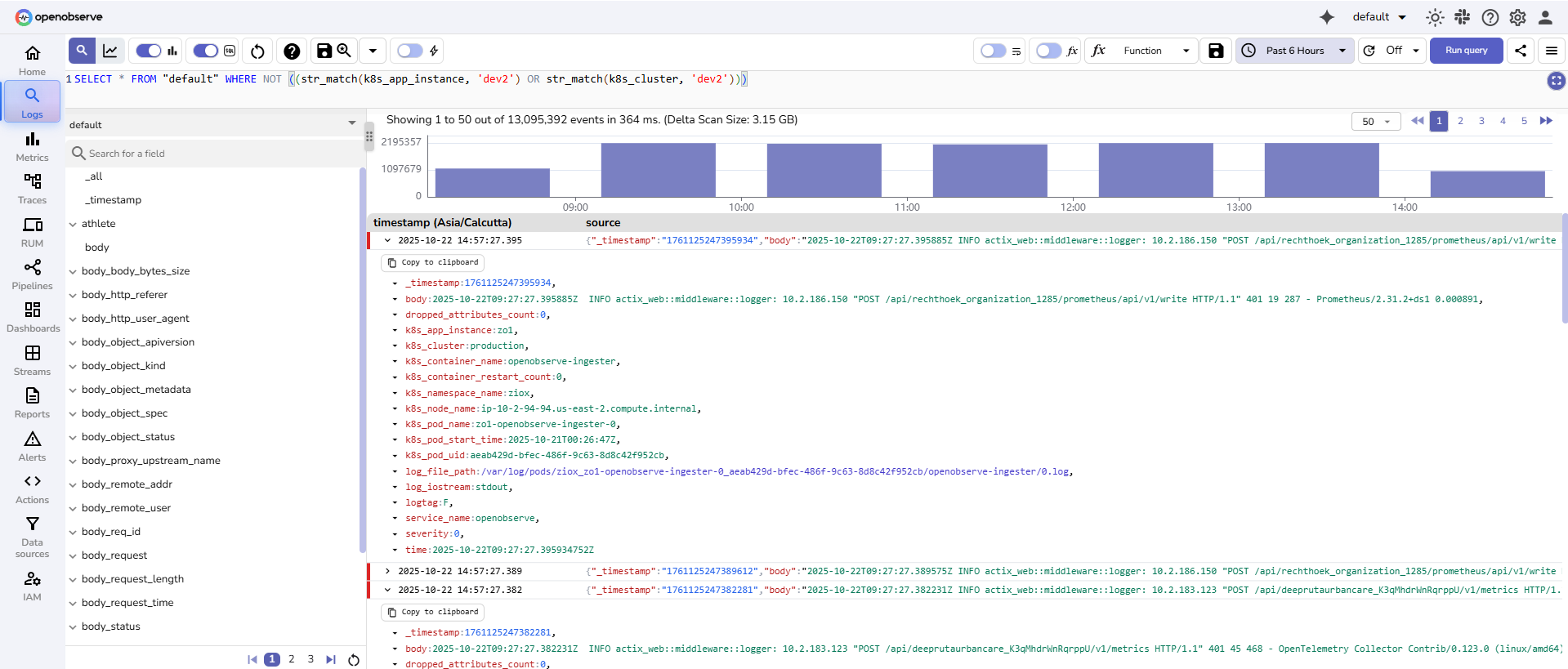 not str_match with OR operator
