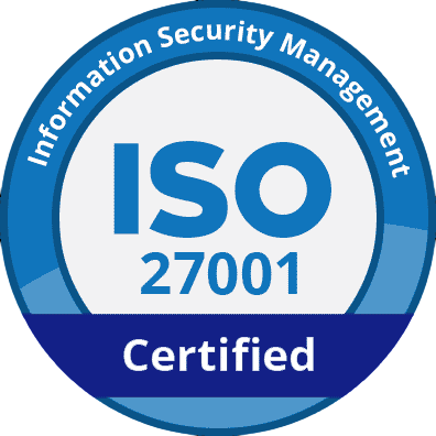 ISO 27001 Certification badge
